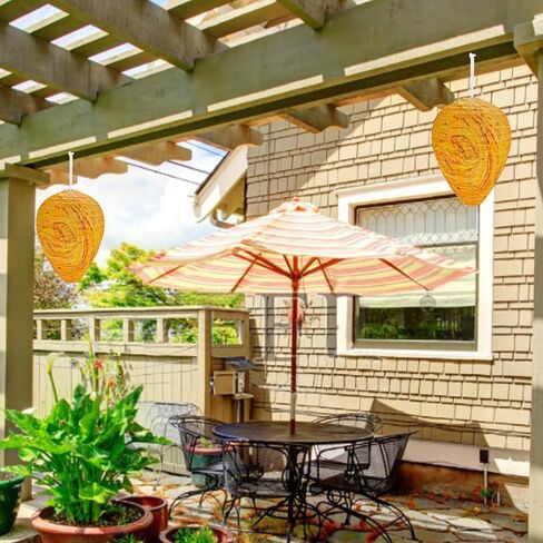 6-pack mini Nest Decoy Paper Hanging Fake Nest for Outdoor Hanging decoration outdoor suspension in Saudi Arabia