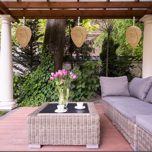 6-pack mini Nest Decoy Paper Hanging Fake Nest for Outdoor Hanging decoration outdoor suspension in Saudi Arabia