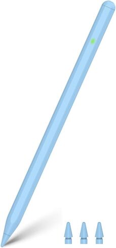 Pencil for Apple iPad 10th Generation, 15Mins Fast Charge for Apple Pencil, Tilt Sensitivity & Palm Rejection for iPad Pencil, Drawing Stylus Pen for iPad 2018-2024, Good to Note-Taking Work Study in Saudi Arabia