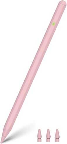 Pencil for Apple iPad 10th Generation, 15Mins Fast Charge for Apple Pencil, Tilt Sensitivity & Palm Rejection for iPad Pencil, Drawing Stylus Pen for iPad 2018-2024, Good to Note-Taking Work Study in Saudi Arabia