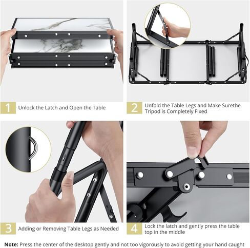 Folding Camping Table, 3ft Small Folding Table Portable 3 Adjustable Height Max 27.5" Aluminum Camping Table with Storage Net, Portable Table for Outdoor Backyard BBQ Picnic Beach in Saudi Arabia
