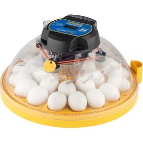 Brinsea Products Maxi 24 EX Fully Automatic 24 Egg Incubator with Humidity Control, Yellow/Blue
