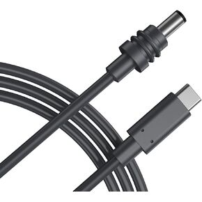 USB C Cable for Starlink Mini, 100W USB C Power Cable with USB Type-C Input to Waterproof Barrel Jack for Starlink Mini, Replacment USB-C Cable Worked with 100W+ Power Bank(9.8Ft) (9.8 Feet)