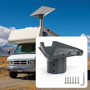 Starlink Mini Pipe Adapter，Starlink Mini Mount，for 1‘’-2.1‘’ Starlink Mini Pole Mount Adapter，Starlink Roof Mount Adjustable Starlink Mini Mounting Kit