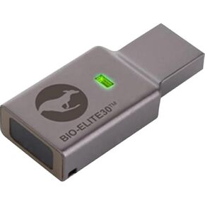 Kanguru Defender Bio-Elite30 – 16 GB Hardware Encrypted USB Flash Drive – Fingerprint - SuperSpeed USB 3.0