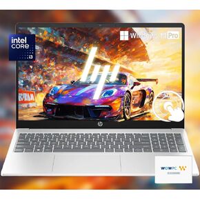 HP Pavilion 15.6" Touchscreen Laptop | Business/Casual | Intel 12th-Gen 6 Core Processor | 32GB RAM | 1TB PCIe SSD | Type-C | Webcam | Bluetooth | Windows 11 | w/WOWPC Recovery USB