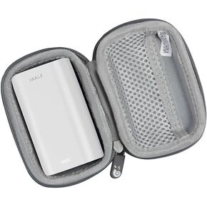 Hermitshell Travel Case for iWALK Portable Charger 9000mAh Ultra-Compact Power Bank (Pink)