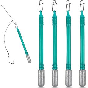 Dragging Weights for Catfish, 4pcs Drag Weight Catfishing No Snag Sinker Dragging Drift Weight for Bottom Bouncing, Trolling, Drifting, Snagless Catfish Sinker Weight