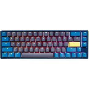 Ducky One 3 SF Daybreak 65% Mechanical Keyboard: Quack Mechanics Dampening, Hot-Swappable Cherry MX Silver Switches, High-Density PBT Tripleshot Keycaps, RGB, US