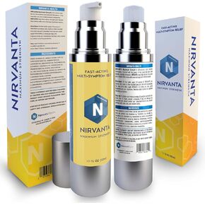 Nirvanta Maximum Strength Natural Topical – for Hands, Feet, Joints, Muscles and Other discomforts - Infused w/Frankincense & Lavender for Skin - Physician & Pharmacist Formulated