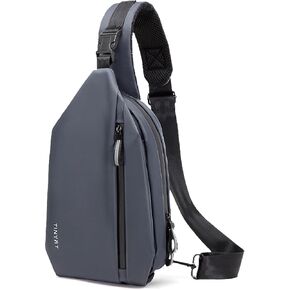 حقيبة كتف صغيرة من MAYMOONER للرجال والنساء بحزام واحد كاجوال وحقائب صدر رفيعة للسفر في الهواء الطلق وركوب الدراجات in Kuwait