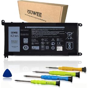 RCVVT Laptop Battery Replacement for Dell Precision 7670 7680 7770 7780 Series Notebook NWDC0 0NWDC0 X26RT 0X26RT 965V4 0965V4 T6PFX 451-BCYH 11.55V 83Wh 6827mAh