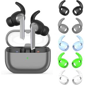 Ear Hooks Covers for Samsung Galaxy Buds 3 Pro, 5 Pairs Sport Ear Tips Covers Silicone Anti-Slip Wingtip Galaxy Buds 3 Pro Earbuds Accessories [Not Fit in The Charging Case] (5 Color Mix)