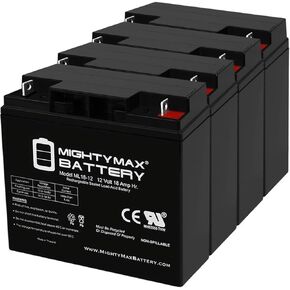 ML18-12 - 12V 18AH CB19-12 SLA AGM Rechargeable Deep Cycle Replacement Battery
