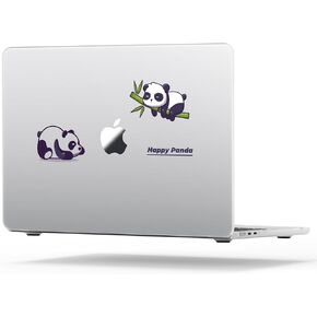 Compatible for MacBook Air 13.6 inch Case M3 M2 2024-2022 Release Model A3113 A2681, Sturdy Protective Plastic Hard Shell Case Cover for MacBook Air M2 13 inch Case - Midnight Clear