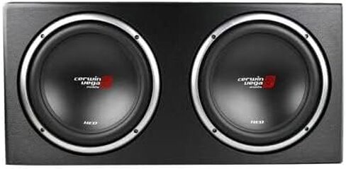 Cerwin-Vega Mobile Cerxe10SV Xed Series XE10SV SNOPWOOFER بحجم 10 بوصة في حاوية محملة ، أسود in Kuwait
