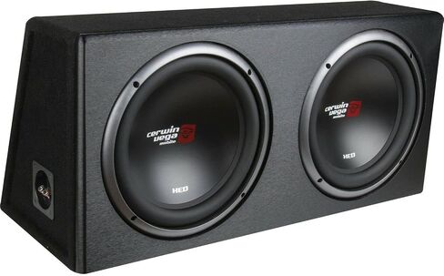 Cerwin-Vega Mobile Cerxe10SV Xed Series XE10SV SNOPWOOFER بحجم 10 بوصة في حاوية محملة ، أسود in Kuwait