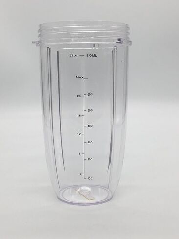 1pcs 32oz Colossal Replacement Cup with Flip Top to Go lid,Compatible with Nutri bullet Blender 600W&900W series(1) in Saudi Arabia
