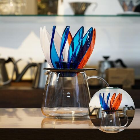 Hario V60 SUIREN Coffee Dripper 02, Clear Black in Saudi Arabia