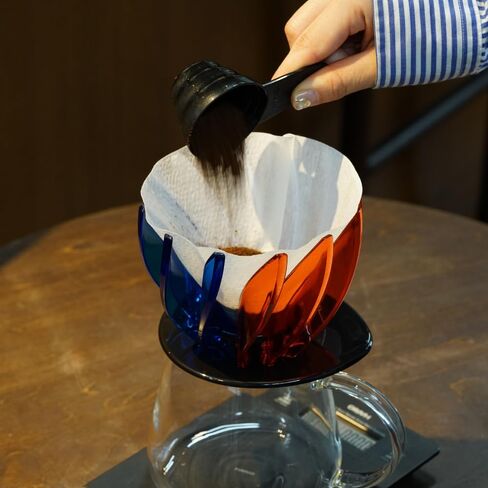 Hario V60 SUIREN Coffee Dripper 02, Clear Black in Saudi Arabia