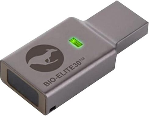 Kanguru Defender Bio-Elite30 – 16 GB Hardware Encrypted USB Flash Drive – Fingerprint - SuperSpeed USB 3.0 in Saudi Arabia