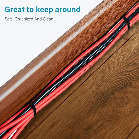 12 Inch Zip Ties Heavy Duty (Pack of 100), Zip Ties with 100lbs Tensile Strength, Self-Locking Adjustable Cable Ties, UV Resistant Indoor and Outdoor Zip Tie for Home, Office in Saudi Arabia