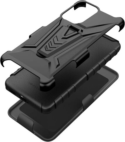 for Samsung Galaxy A23 5G (SM-A236) - Shockproof Clear Phone Case - ACT Black in Saudi Arabia
