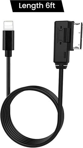 AMI Music Interface Type C Adapter Aux Cable Plus Compatible with A3 A4 A5 A6 A8 MMI 3G+ System for 17 Pro 17 Pro Max Air 16 Pro 16 Pro Max 15 15 Plus 15 Pro Android Google Pixel Galaxy (Type-C 3.3FT) in Kuwait