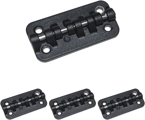 Igloo Universal Fit Hybrid Plastic/Stainless Steel Hinges, Black, Model: 00024045 in Kuwait