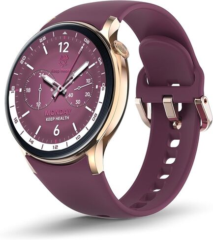 Smart Watch Health Fitness Tracker with 24/7 Heart Rate, Stress, Blood Oxygen Sleep Monitor, 100+ Sports Modes, Step Calorie Counter Pedometer IP68 Waterproof for Android and iPhone Women Men, White in Kuwait