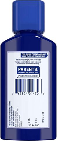 Mucinex القوة القصوى FastMax DM Max & Nightshift Cold & Flu Liquid (2 × 6 فلوريدا أوقية.) يخفف ويخفف المخاط، ويخفف السعال واحتقان الصدر، والألم، والحمى، والعطس، والتهاب الحلق، وسيلان الأنف in Kuwait