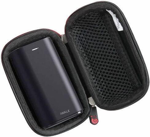 قضية سفر هيرميتشيل لـ Iwalk Portable Charger 9000MAH Bank Ultra-Compact Power (Pink) in Saudi Arabia