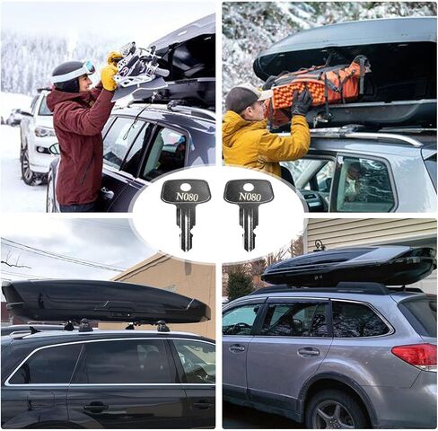Key for Thule Key Replacement,for Roof Racks, Carriers, Crossbars Key etc,(Codes N081) in Saudi Arabia