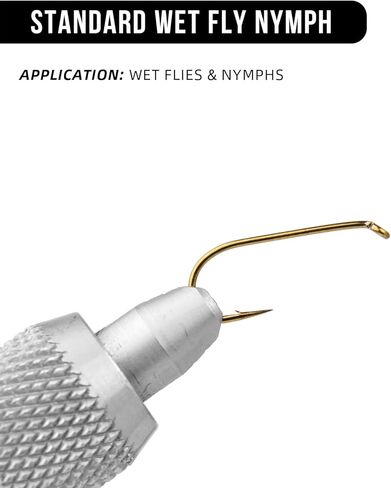 SF #8 100Pcs Heavy Nymph Streamer Hooks Ultra Sharp Micro Barbed Bronze Forged for Nymphs Wet Fly Muddler with Mini Storage Box in Kuwait