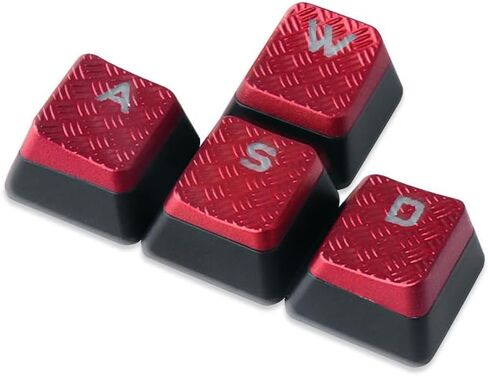 10Keys Backlit Textured Keycaps Replacement for Corsair K100 and K70PRO Mechanical Gaming Keyboard (Silver Grey Hexagonal) in Saudi Arabia