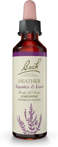 Bach Original Flower Remedies, Vervain for Relaxation and Calm, Natural Homeopathic Flower Essence, Holistic Wellness, Vegan, 20mL Dropper in Kuwait