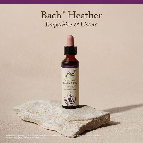 Bach Original Flower Remedies, Vervain for Relaxation and Calm, Natural Homeopathic Flower Essence, Holistic Wellness, Vegan, 20mL Dropper in Kuwait