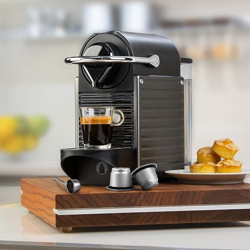 LIHONG Stainless Steel Reusable Coffee Pods, Reusable Coffee Capsules, Reusable Espresso Pods Compatible with Original Line in Saudi Arabia