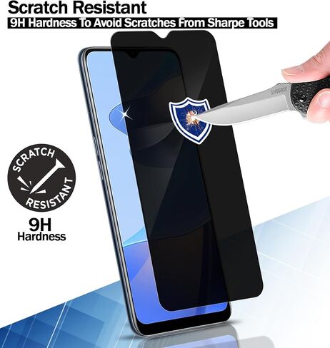 RKINC Screen Protector for Samsung Galaxy A14 5G, [4-Pack] Tempered Glass Film Screen Protector, 0.33mm [LifetimeWarranty][Anti-Scratch][Anti-Shatter][Bubble-Free] in Saudi Arabia