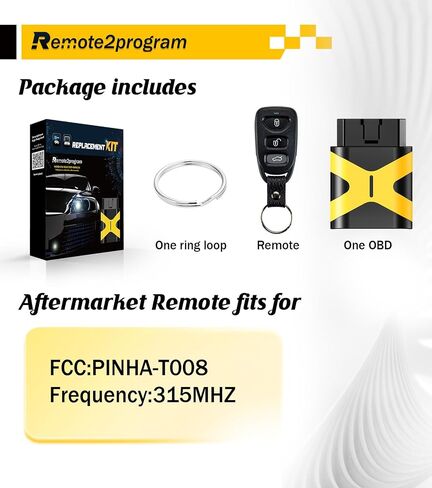 Remotetoprogram Self Programmable Car Key Fob and Keyless Entry Car Key Replacement for 2007-2009 Kia Sorento/2007-2011 Kia Rondo with FCC: PLNHM-T011 (4 BUTTON/PLNHM-T011) in Saudi Arabia