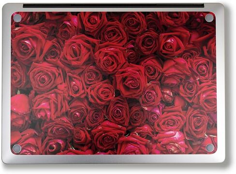 Laptop Skin Compatible with Surface Laptop 7 13.8" (2024) - Lilies in Bloom - Premium 3M Vinyl Protective Wrap Decal Cover - Easy to Apply | Crafted in The USA by MightySkins in Saudi Arabia