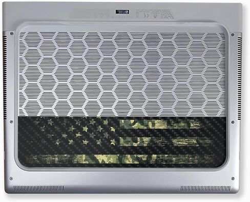 جهاز كمبيوتر محمول متوافق مع Alienware X16 R2 (2024) - Hex Modern - Premium 3M Vinyl Wrap Decal Cover - من السهل تطبيق | مصنوع في الولايات المتحدة الأمريكية من قبل Mayyskins in Saudi Arabia