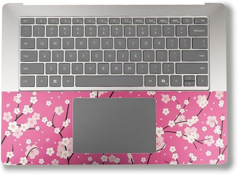 Laptop Skin Compatible with Surface Laptop 7 13.8" (2024) - Vintage Floral - Premium 3M Vinyl Protective Wrap Decal Cover - Easy to Apply | Crafted in The USA by MightySkins in Saudi Arabia