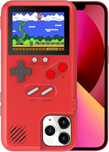 Game Phone Case, 168 Built-in Small Video Games, Black, Compatible with iPhone 6 Plus, 6S Plus, 7 Plus, 8 Plus in Saudi Arabia
