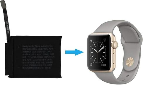 Battery for Apple Watch Series 5 / SE (1st Gen) 40mm A2277 in Saudi Arabia