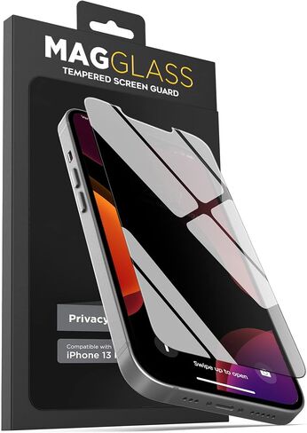 Magglass Blue Light Light Screen Protector المصمم لـ iPhone 13 Pro Max Grapped Glass Display Guard (مضاد للبلاويين لتقليل التعب على العين) in Kuwait