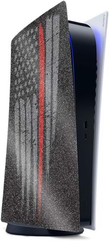 MightySkins Glossy Glitter Gaming Skin for PS5 / Playstation 5 - Dont Tread | Durable High-Gloss Glitter Finish | Easy to Apply and Change Style | Made in The USA in Saudi Arabia