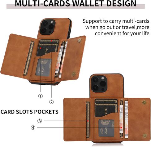 Women Phone Wallet Case Compatible for iPhone 14 pro with Card Holder,Easily 3 Cards,Premuim Leather with Flowers Pattern Bring Charms,Cover Raised coner add Protections(Sliver,6.1inch) in Saudi Arabia