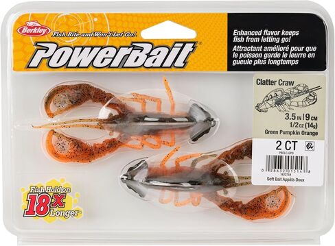 Berkley PowerBait Clatter Craw Fishing Soft Bait in Kuwait