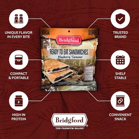 Apple Turnover MRE - Breakfast Snack Survival Food Ready to Eat Meals - 3 Pack in Saudi Arabia